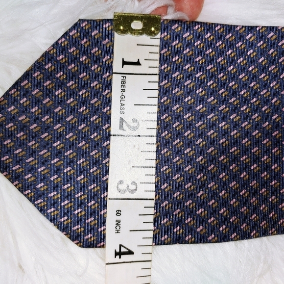 Vintage Jos A Bank Silk Tie 60+ - Picture 2 of 5